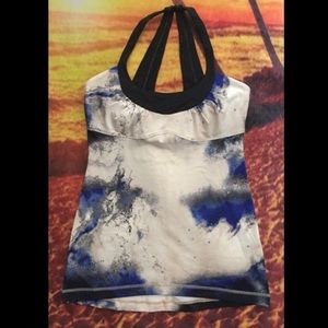 Lululemon Scoop Me Up Tank Top Milky Way Size 6.